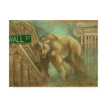 Ethan Harper 'Bear Market' Canvas Art,14x19